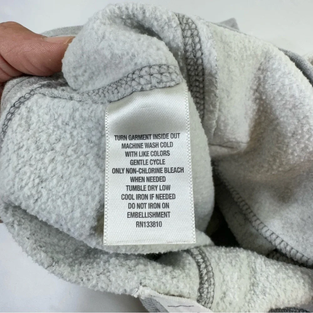 P.s. Aeropostale Kids Fleece Lined Gray Drawstring Sweatpants